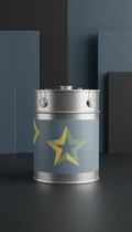 Pharmaceutical-grade solvent bulk drum