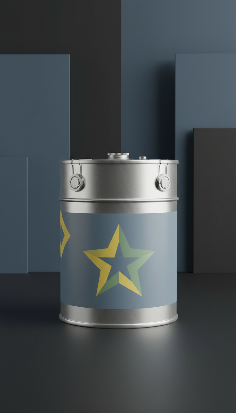 Pharmaceutical-grade solvent bulk drum