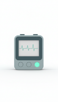 Portable ECG monitor with wireless sync