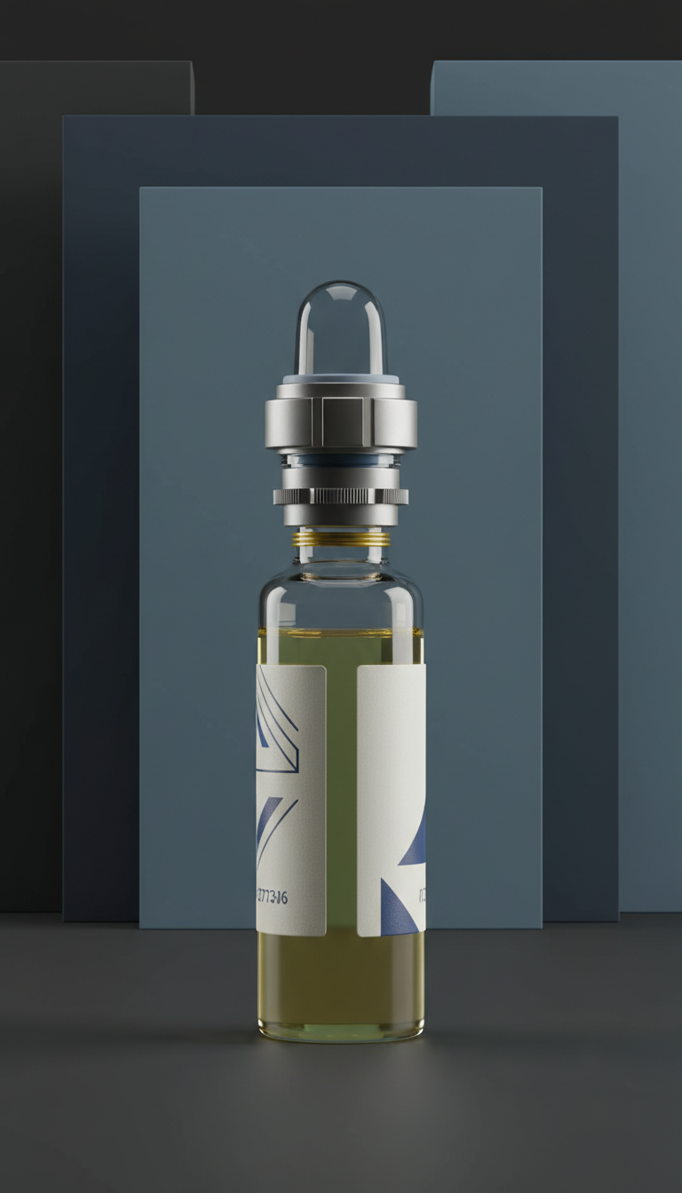 Analytical standard ampoule precision-sealed
